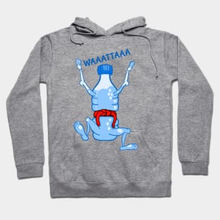 Funny Water Bottle Karate Attack Hoodie